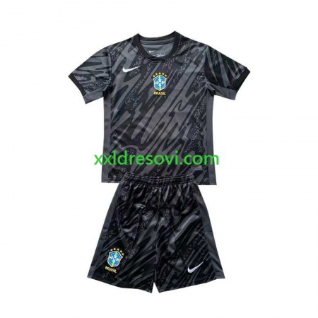 Brazil Copa America Golmanski Gostujući Dječji Nogometni Dres 2024